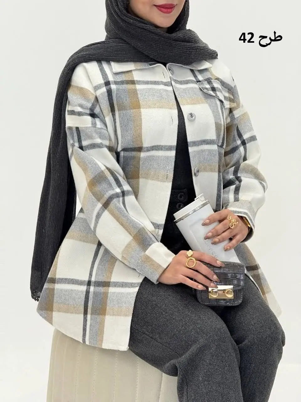 3562-شکت چهارخونه وانیل